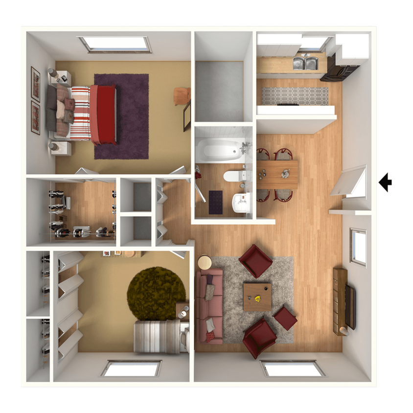 Floor Plan - B1 Platinum