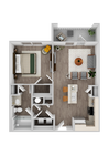 Plano de planta A1 ALT Apex Apopka