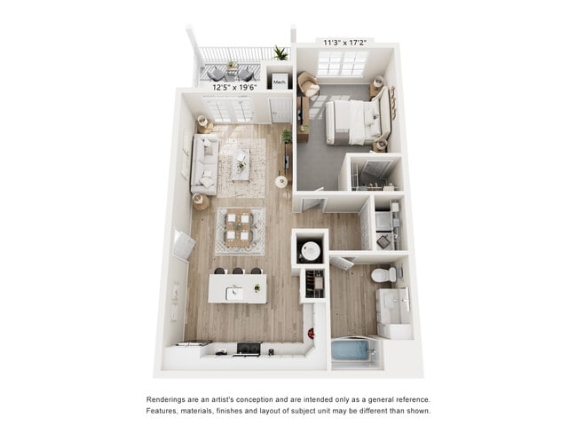 One Bedroom/ One Bath