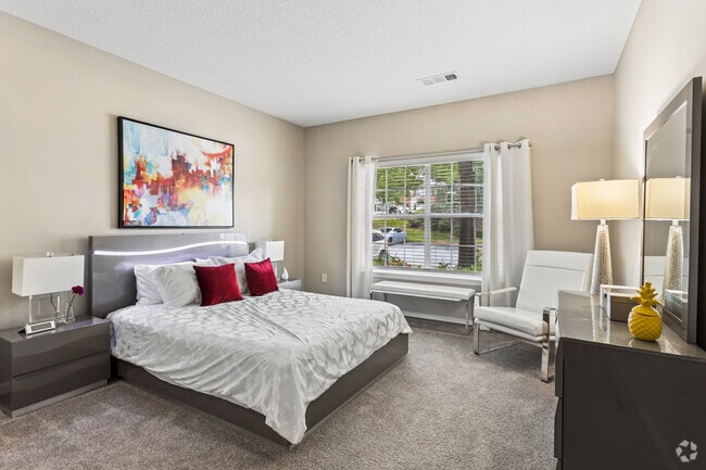 2BR, 2BA - 1,076SF - Second Bedroom