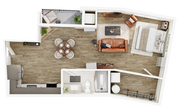 S3 floor plan The Seventeen Hundred on East