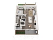1x1 712 sqft Bungalow