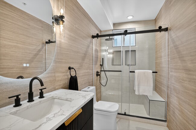 Middle bathroom - 8541 Alcott St Unit 2nd floor