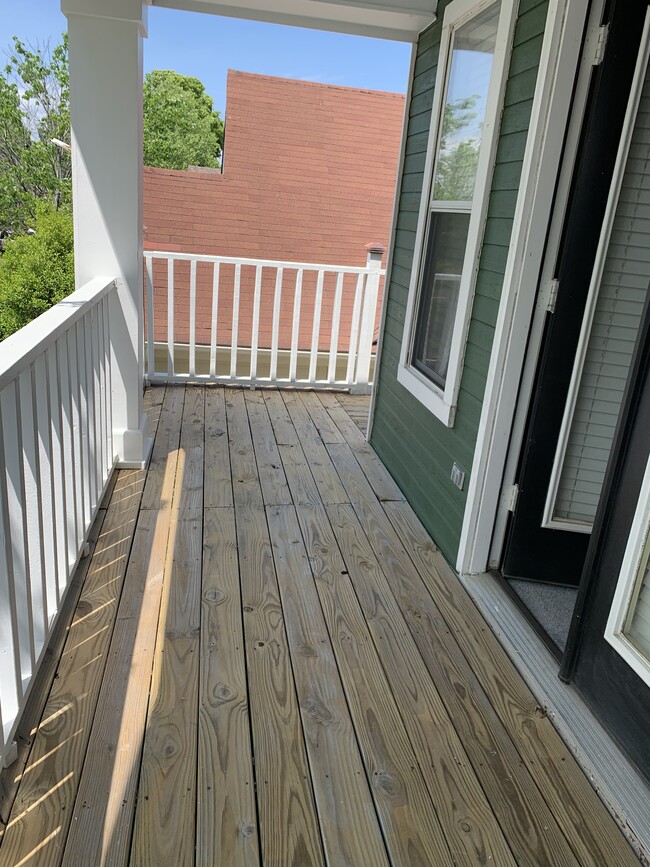 Balcony of master - 1124 Misty Isle Dr