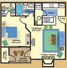 1BR/1BA