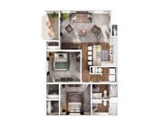 2x2 Village Center - 2 Bed _ 2 Bath