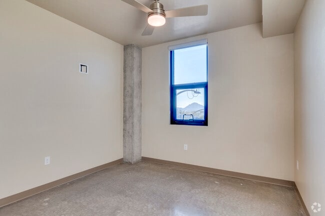 First Floor Bedroom - 2BR, 2BA - 1,107SF