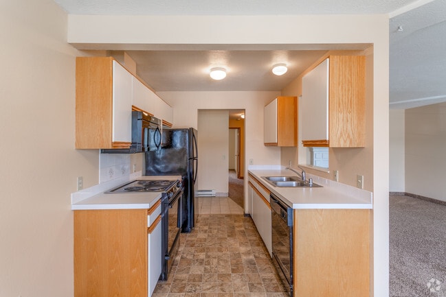 2BR, 2BA Layout 1