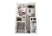 A-1 floor plan The Hudson