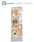 2 BED / 2 BATH