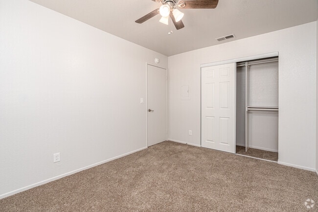 2BR, 2BA - 1,020SF - Second Bedroom
