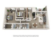 The Baylor - 2 Bedroom - 2 Bathroom