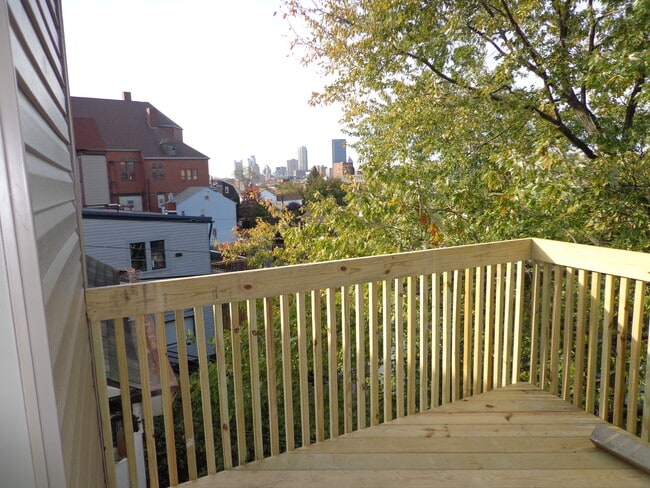 deck off dining area