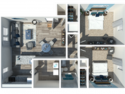 2 Bedroom 1 Bath
