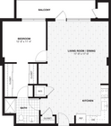 A1 floor plan 225 N Calvert