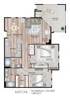 1058 Square Feet