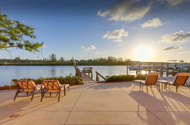 Patio on the Water - Redington Retreat Rental