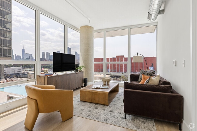 2BR, 2BA - Living Room