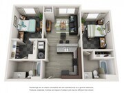 2D Two Bedroom_792sqft