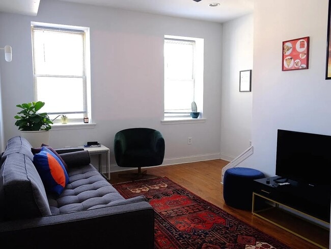 Living Room - 115 E Girard Ave Apartamentos Unidad 1