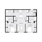 Habitación privada en un apartamento de 2 dormitorios