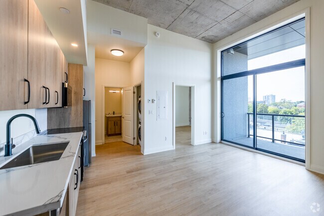 04 Layout 1BR, 1BA - 538SF - Kitchen/Living Room - 11 Robert