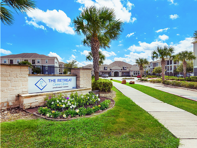 Monument Sign at The Retreat in Corpus Christi, TX – Premier Residential Community
