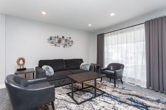 3BR, 2BA - 1,200SF - Living Room