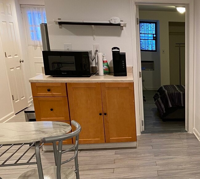 Microwave and coffee station - 4506 Iowa Ave NW Unit 1