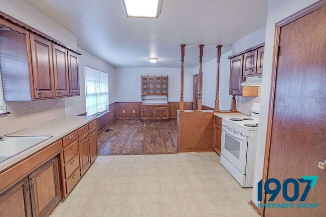 Photo - Spacious 2-Bedroom Home with Hardwood Flooring and Brick Fireplace in OKC!