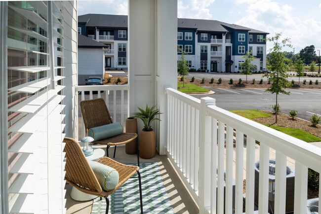 Private balcony (select homes)