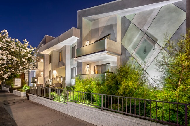 Night Time Exterior of Community