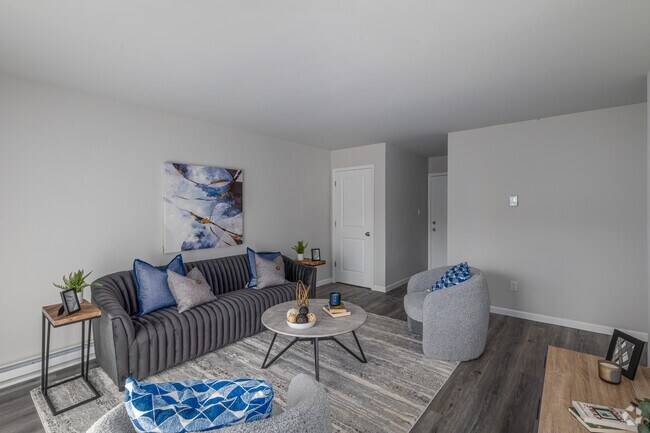 2HAB, 1BA - 840SF - Sala de estar