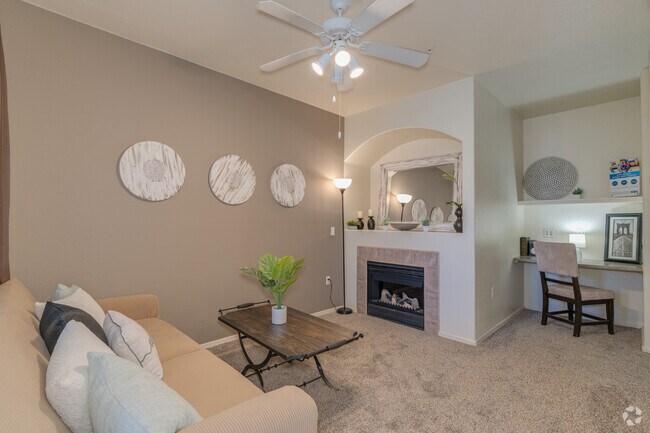 1BR, 1BA - 801SF - Living Room