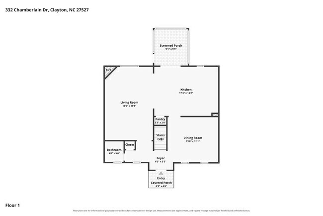 332 Chamberlain Dr