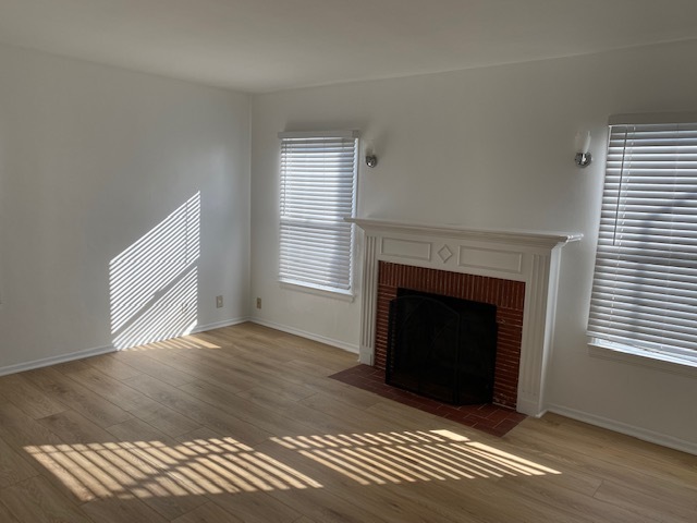 Living Room with Fireplace - 1835 Euclid St House