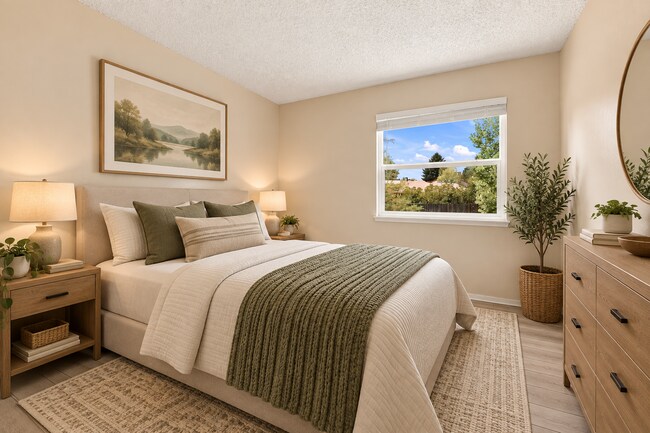 Photo - $1,340.95 with $300 off the first month's rent, 2 Beds - 1 Bath, Condoi in Aurora with Wall A/C! Unit #202