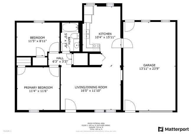 Photo - 2 Bedroom 1 Bath Duplex Located in Kingsport, TN