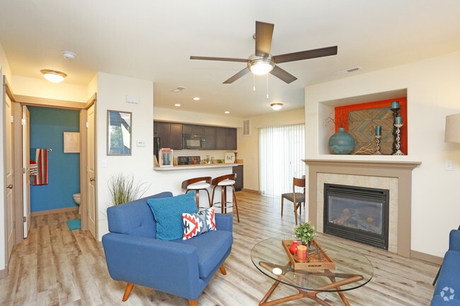 Large and open living space at Navigator Villas