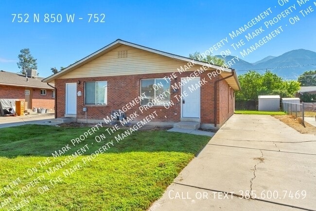 Building Photo - 752 N 850 W St Unit 752