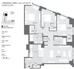 3BR/2BA