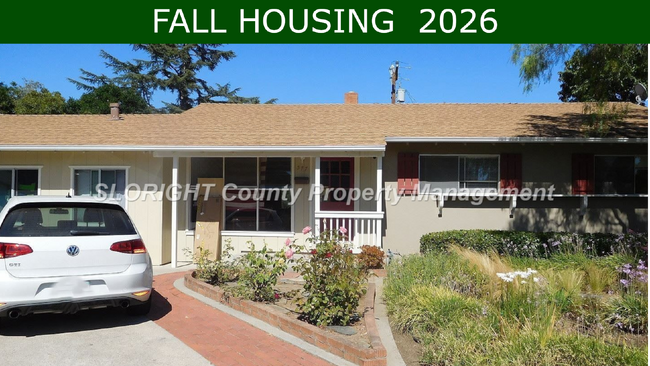 Building Photo - AVAILABLE AUGUST - 5 Bed / 2 Bath SLO Home Near Poly