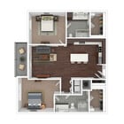 B1 3D Floor Plan