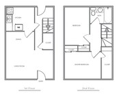 Two Bed Two Bath Townhome