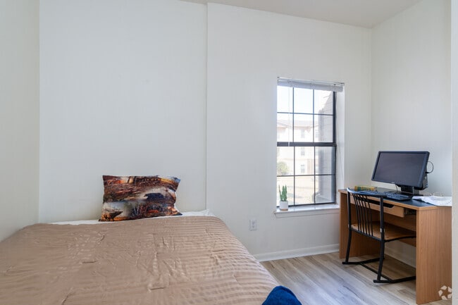 1BR, 1BA - 660SF - Bedroom - Sierra Vista Village