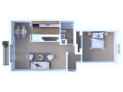 GoshenTerrace 1BD 1Bath 840sqft