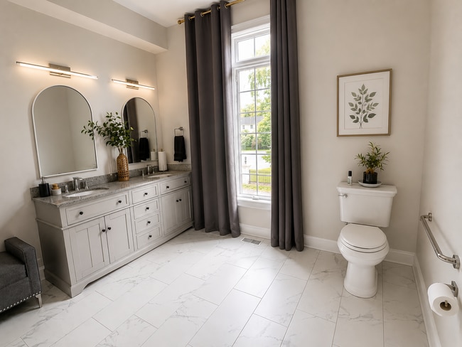 Master bathroom