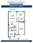 2 Bedroom Layout