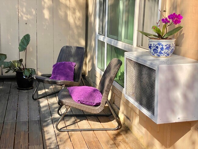 Upstairs Balcony