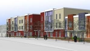 Rendering - Freedom Commons Apartments